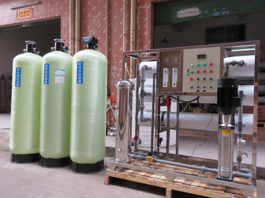 貴陽純凈水設備，貴州3噸反滲透純水設備